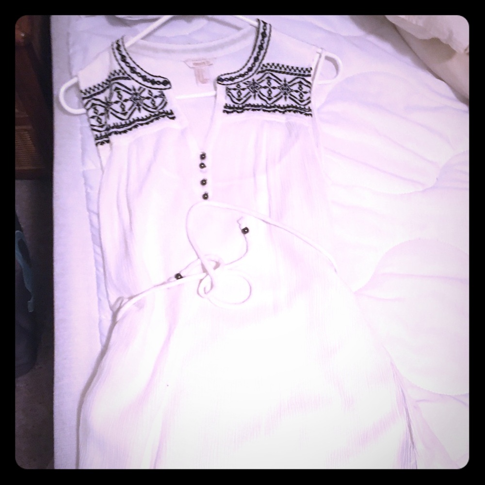 White dress